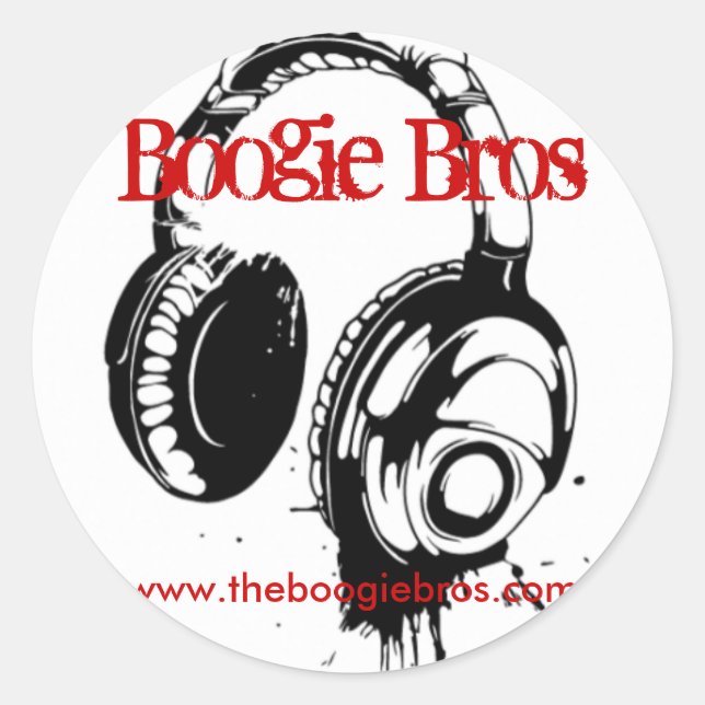 Redonda Nombre de su Pegatina (Anverso)