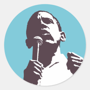 Redonda Obama: Cambie al pegatina