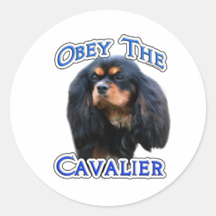 Redonda Obedece al Cavalier - Pegatina