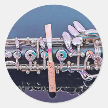 Oboe Pegatina