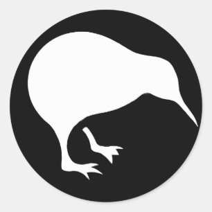 Redonda ORGULLOSO DE SER UN KIWI - Pegatina redondo clásic