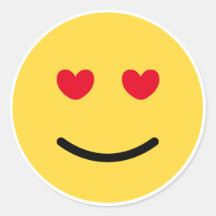 Paquete Pegatina de Heart Love Face