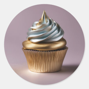 Redonda Pastel de tarta dulce Panadería Ronda Pegatina Pas