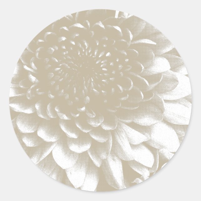 Redonda Pegatina (Anverso)