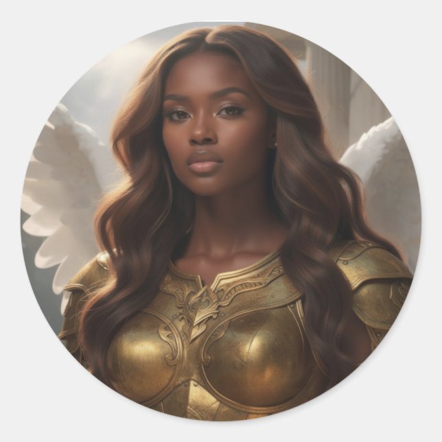 Redonda Pegatina (Anverso)