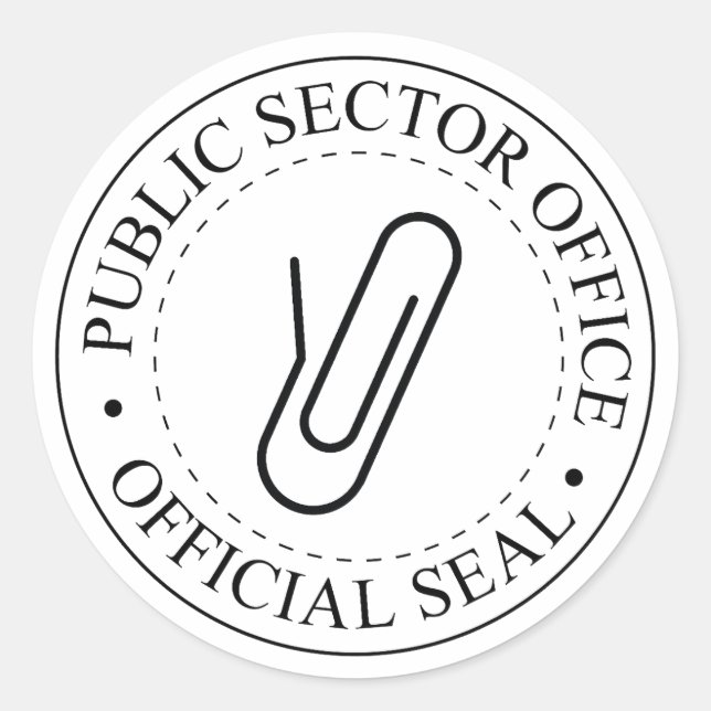 Redonda Pegatina (Anverso)