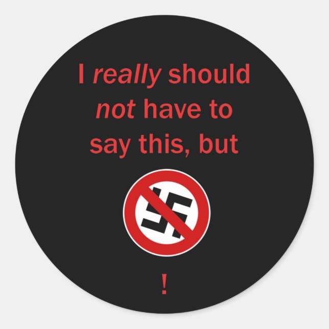 Redonda Pegatina (Anverso)