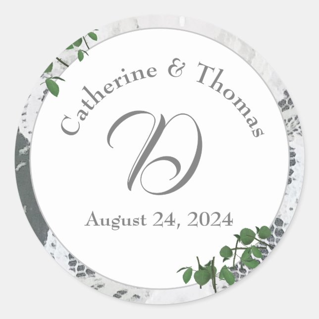 Redonda Pegatina (Anverso)