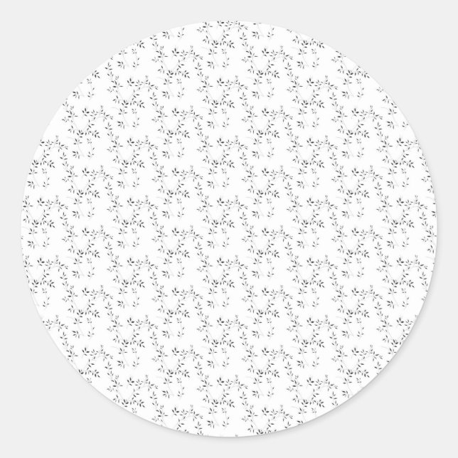 Redonda Pegatina (Anverso)