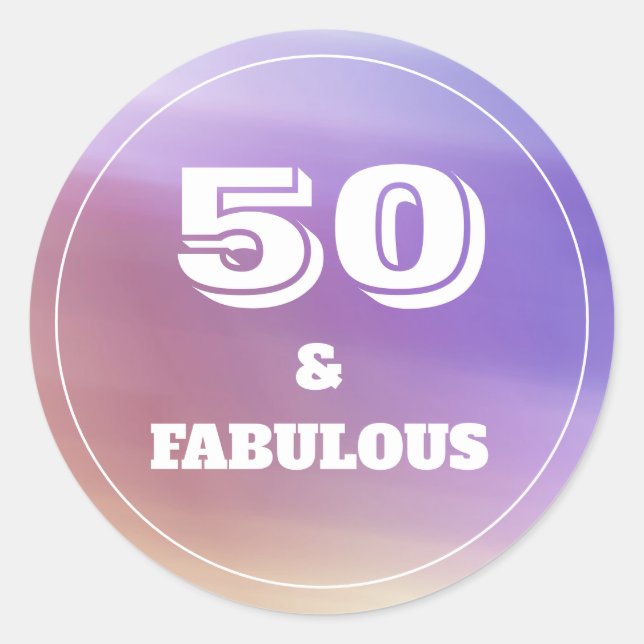 Redonda Pegatina (Anverso)