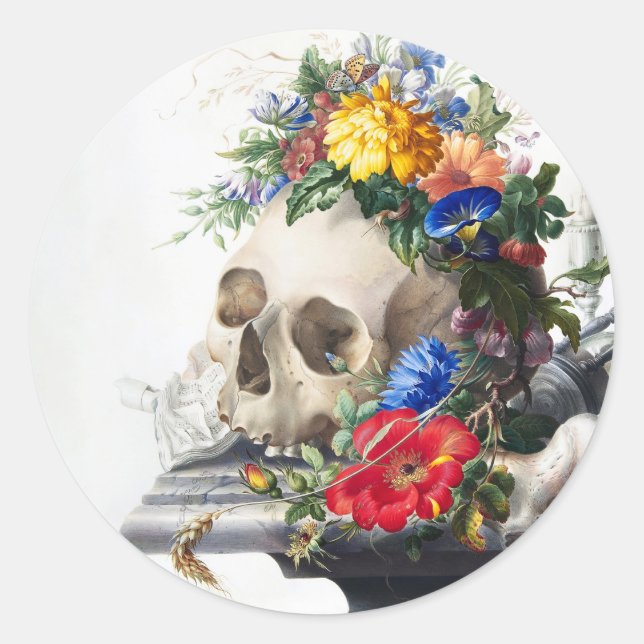 Redonda Pegatina (Anverso)