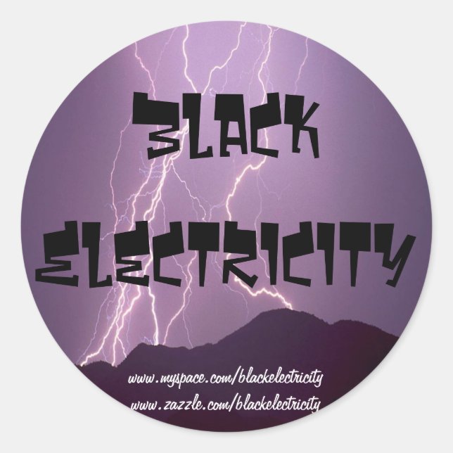 Redonda Pegatina (Anverso)