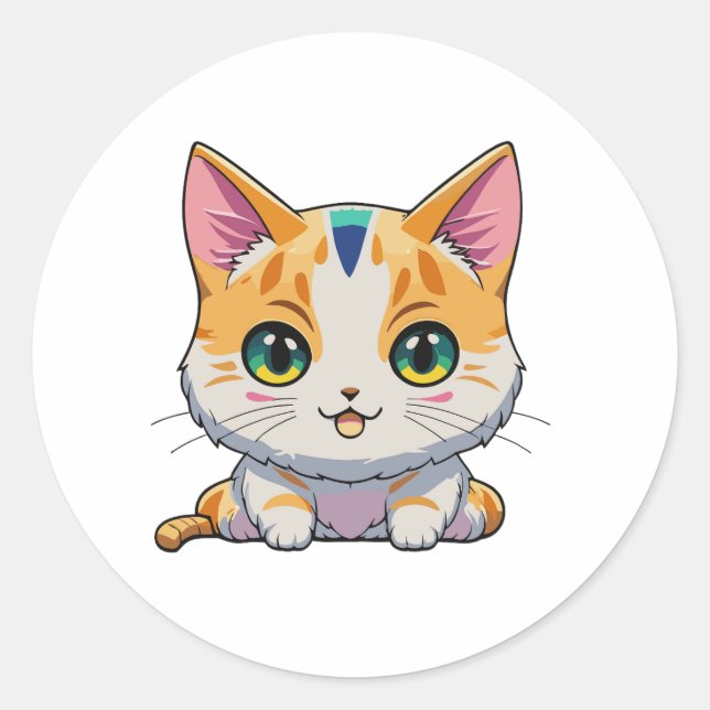 Redonda Pegatina (Anverso)