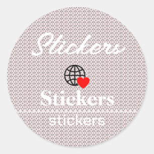 Redonda Pegatina
