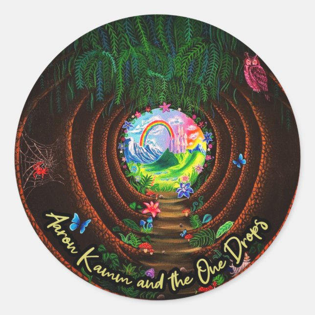 Redonda Pegatina (Anverso)