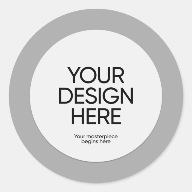 Redonda Pegatina (Anverso)