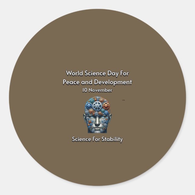 Redonda Pegatina (Anverso)