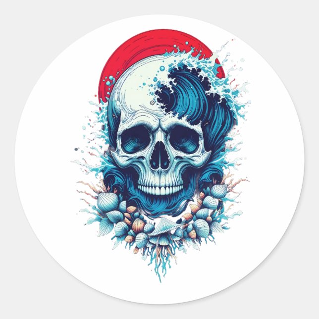 Redonda Pegatina (Anverso)