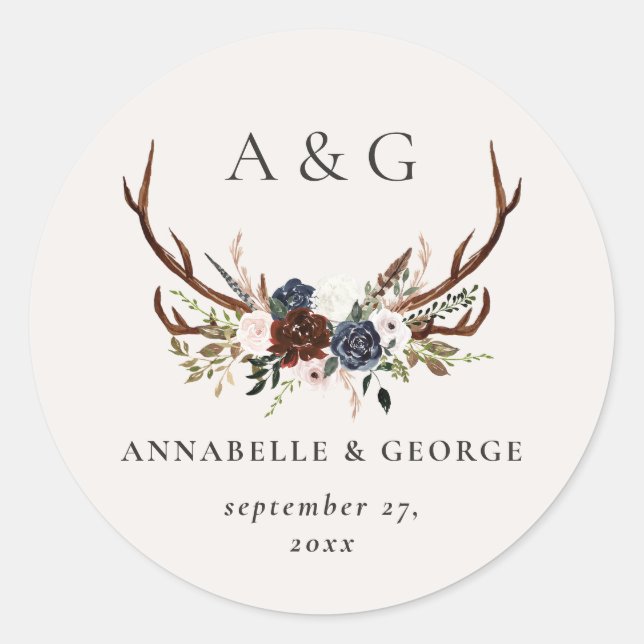 Redonda Pegatina (Anverso)