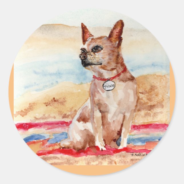 Redonda Pegatina (Anverso)