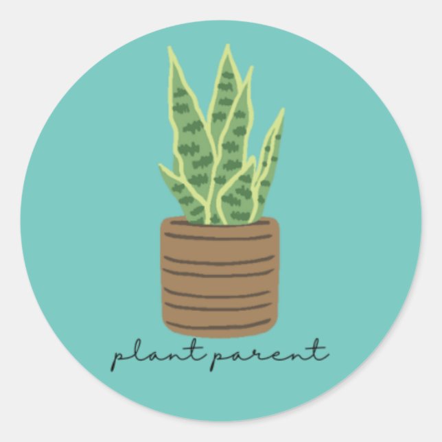 Redonda Pegatina (Anverso)