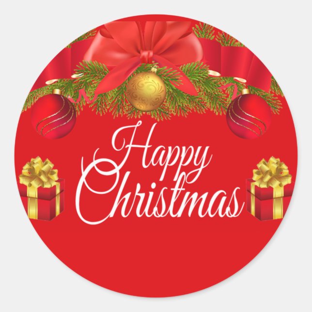 Redonda Pegatina (Anverso)