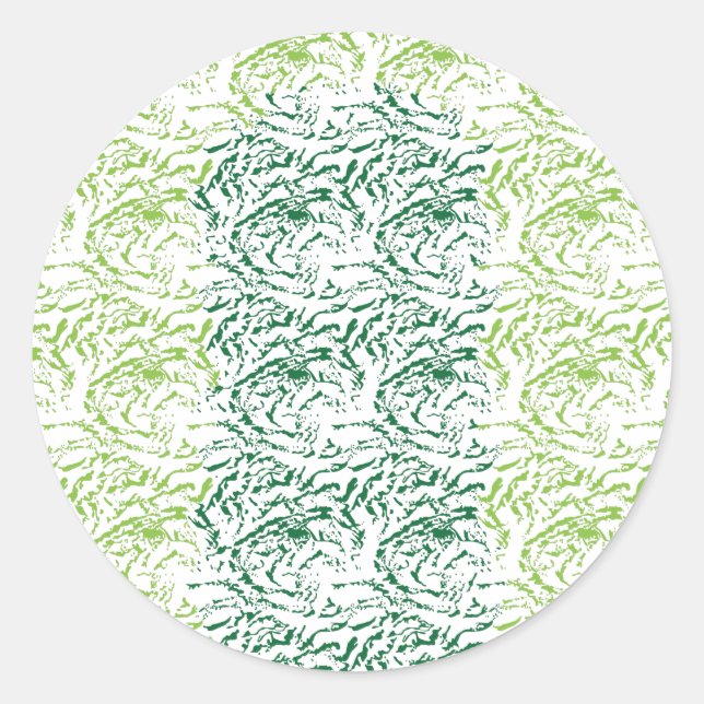 Redonda Pegatina (Anverso)