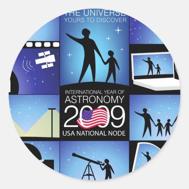 Redonda Pegatina (Anverso)