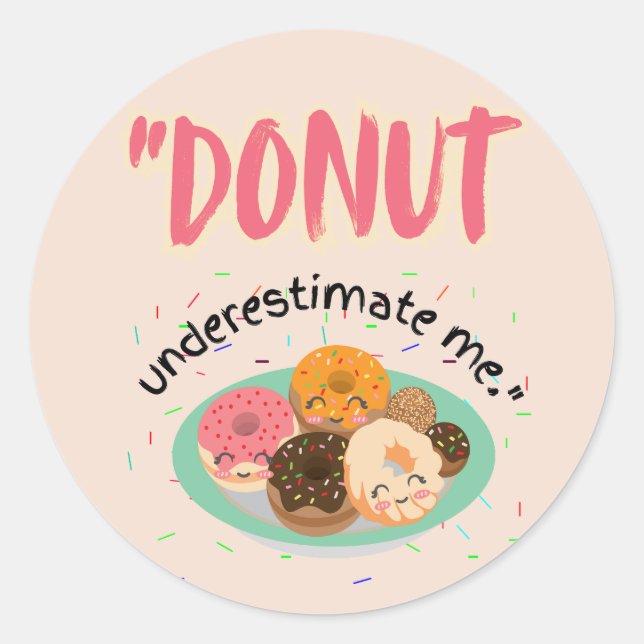 Redonda Pegatina (Anverso)