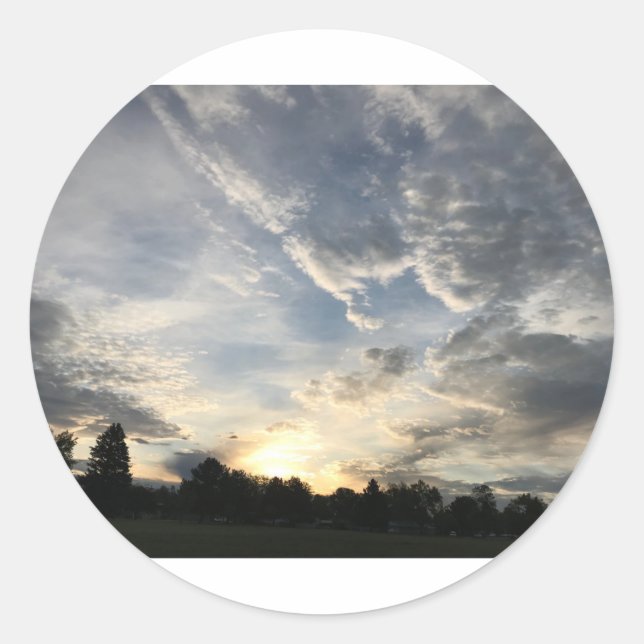 Redonda Pegatina (Anverso)