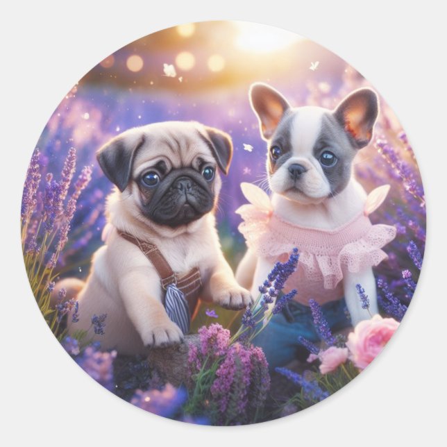 Redonda Pegatina (Anverso)