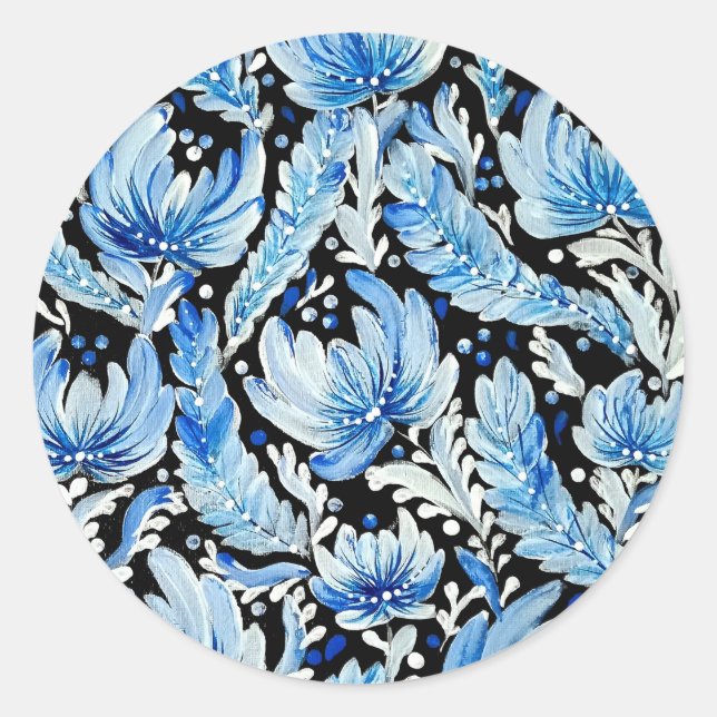 Redonda Pegatina (Anverso)