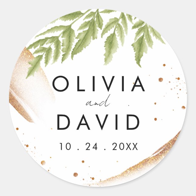 Redonda Pegatina (Anverso)