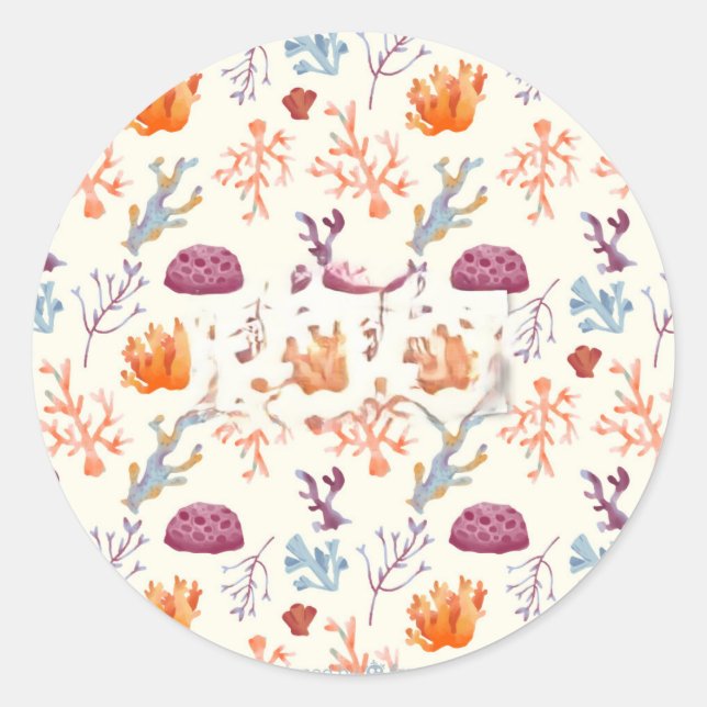 Redonda Pegatina (Anverso)