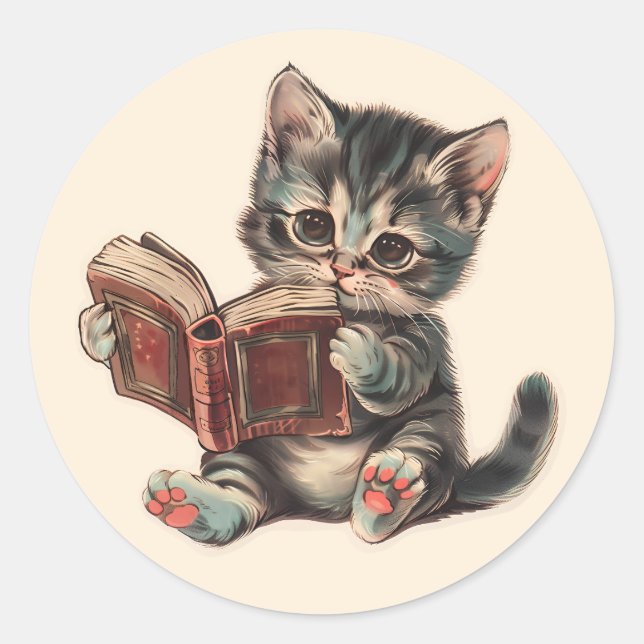 Redonda Pegatina (Anverso)