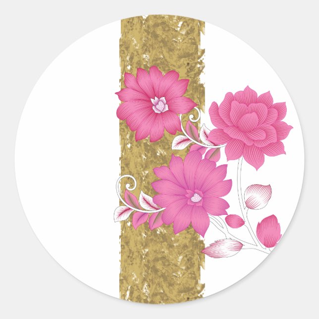 Redonda Pegatina (Anverso)