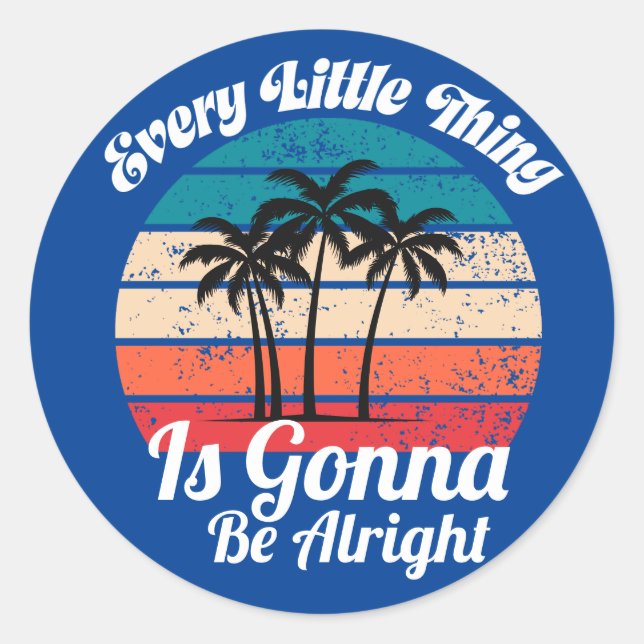 Redonda Pegatina (Anverso)