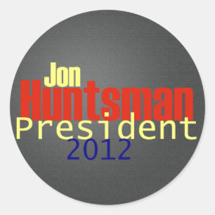 Redonda Pegatina 2012 del Huntsman