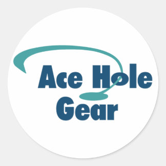 Redonda Pegatina Ace Hole Gear