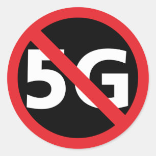 Redonda Pegatina Anti-5G