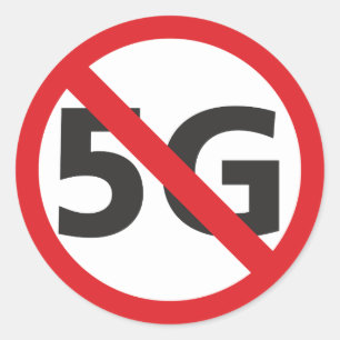Redonda Pegatina Anti-5G