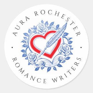 Redonda Pegatina AURA Rochester