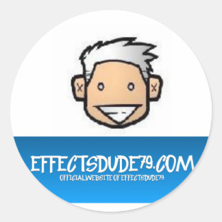 Redonda pegatina avatar