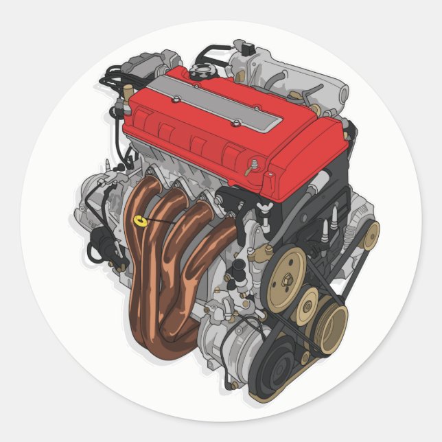 Redonda Pegatina B16b (Anverso)