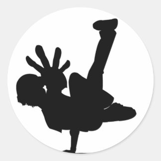 Redonda Pegatina BBOY