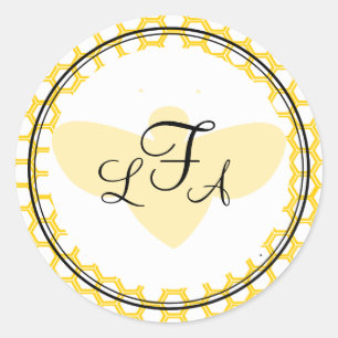 Redonda Pegatina Beekeepers