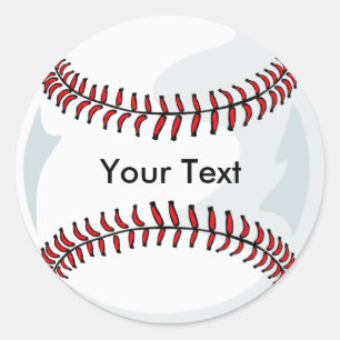 Redonda Pegatina - béisbol