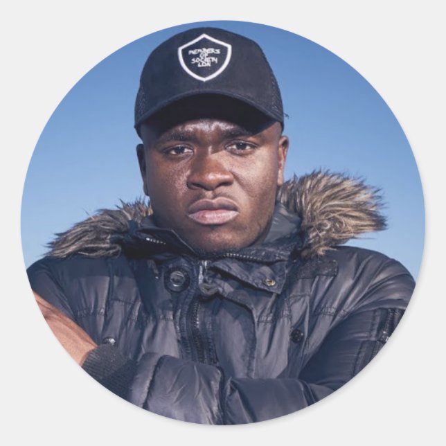 Redonda Pegatina Big Shaq (Anverso)
