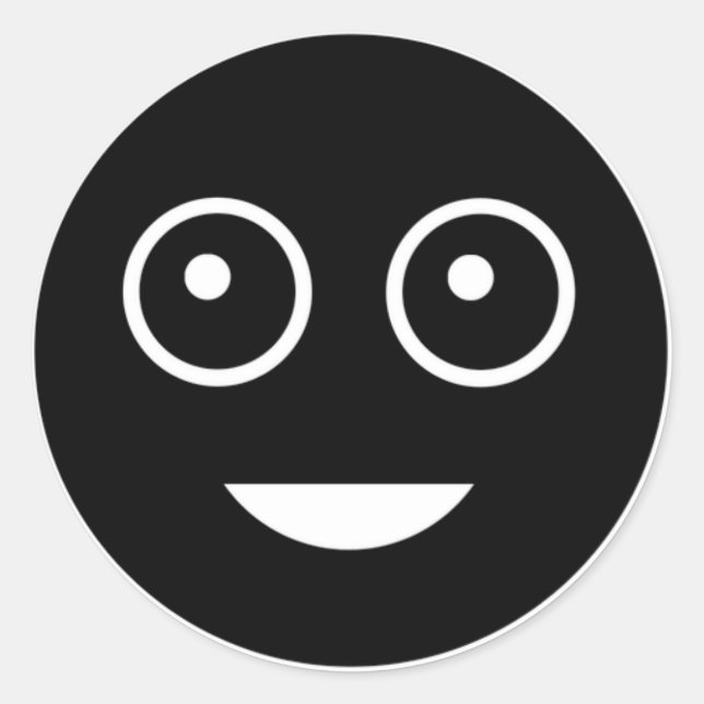 Redonda Pegatina BL/ind (Anverso)