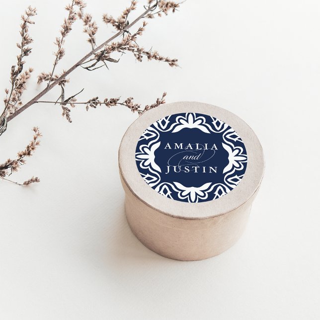 Redonda Pegatina Boda de Marrakesh | Armada (Subido por el creador)